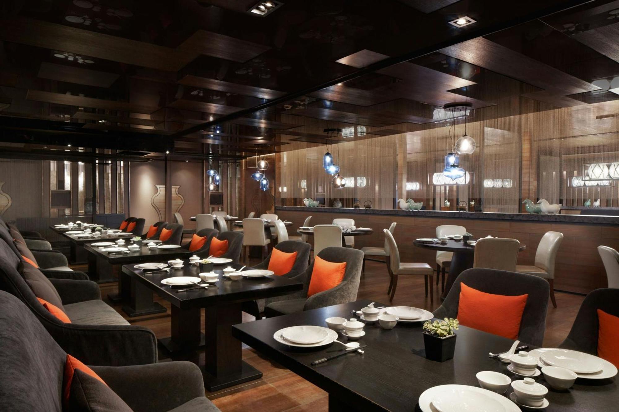 Sheraton Taitung Hotel Dış mekan fotoğraf Interior of the restaurant